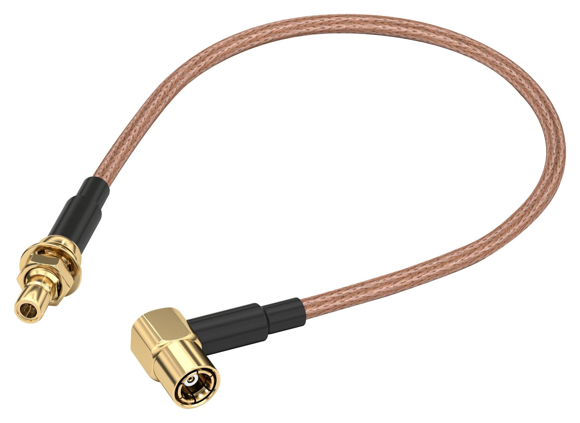 65503110515301 CABLE ASSY, R/A SMB PLUG-JACK, 152.4MM WURTH ELEKTRONIK