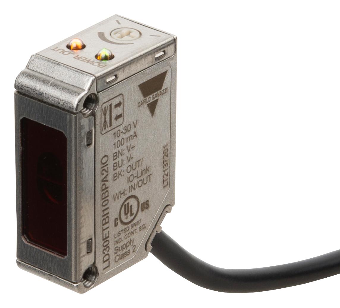 LD30ETBI10BPA2IO PHOTO SENSOR, PUSH PULL/NPN/PNP, 1M, TOF CARLO GAVAZZI