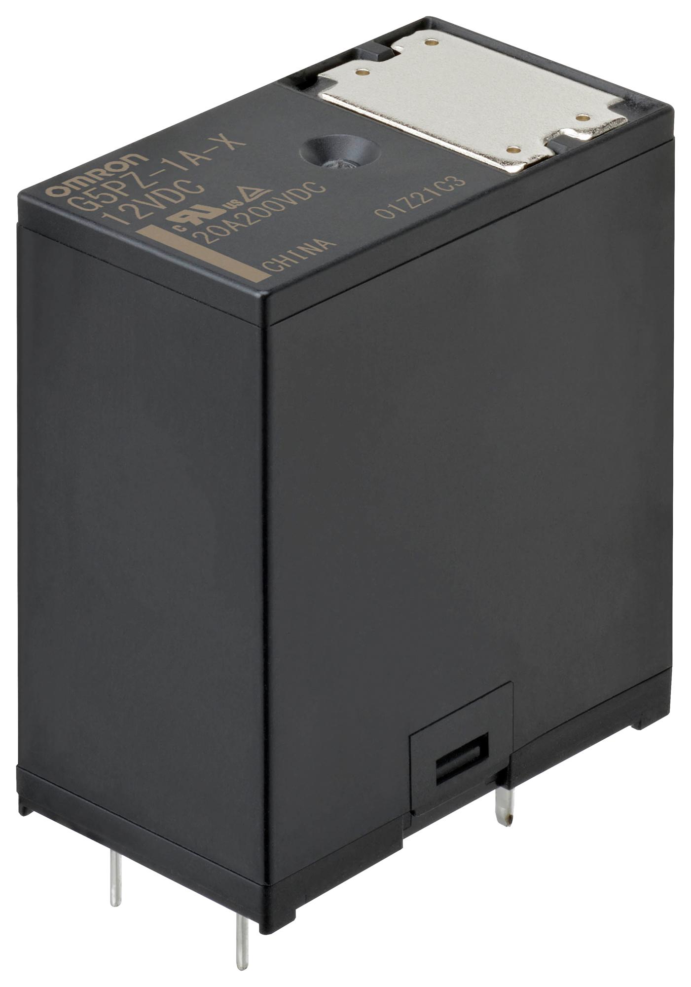 G5PZ-1A-X DC24 POWER RELAY, SPST-NO, 20A, 24VDC, TH OMRON ELECTRONIC COMPONENTS