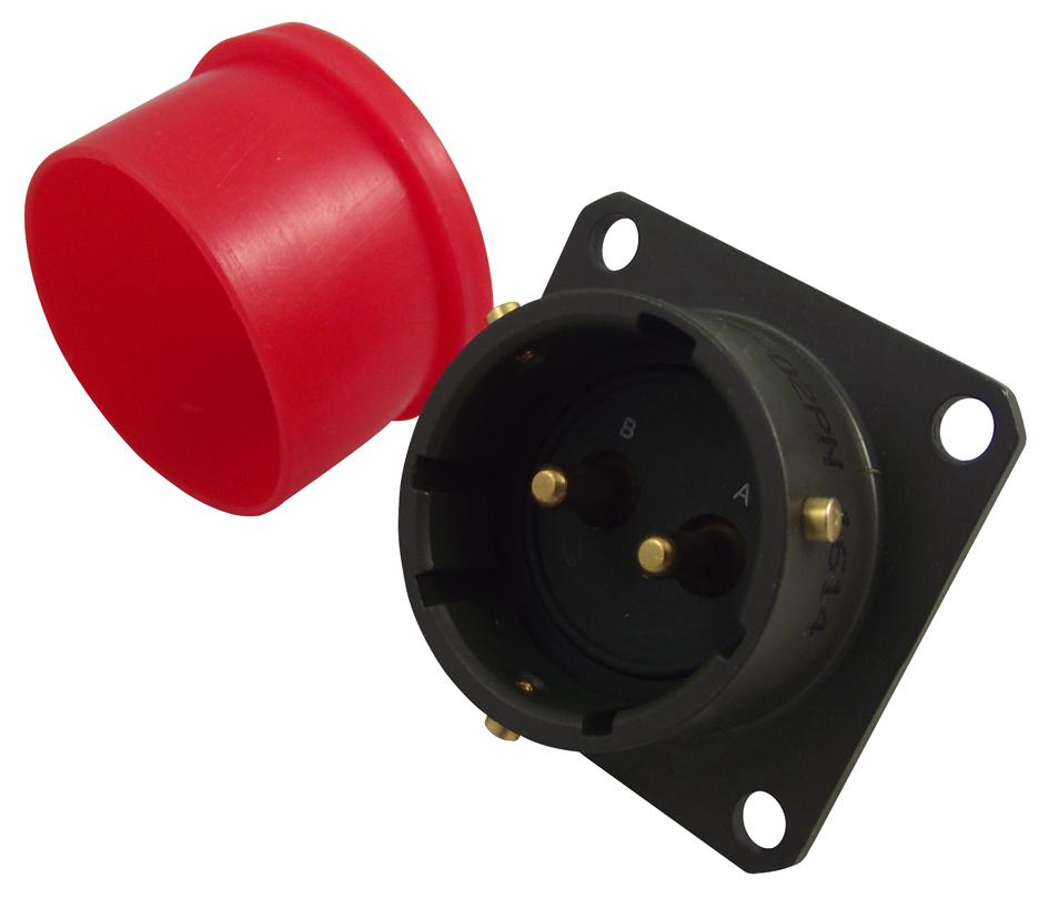 62GB-12E14-02PN PLUG, PANEL, HIGH POWER, 2WAY AMPHENOL LTD