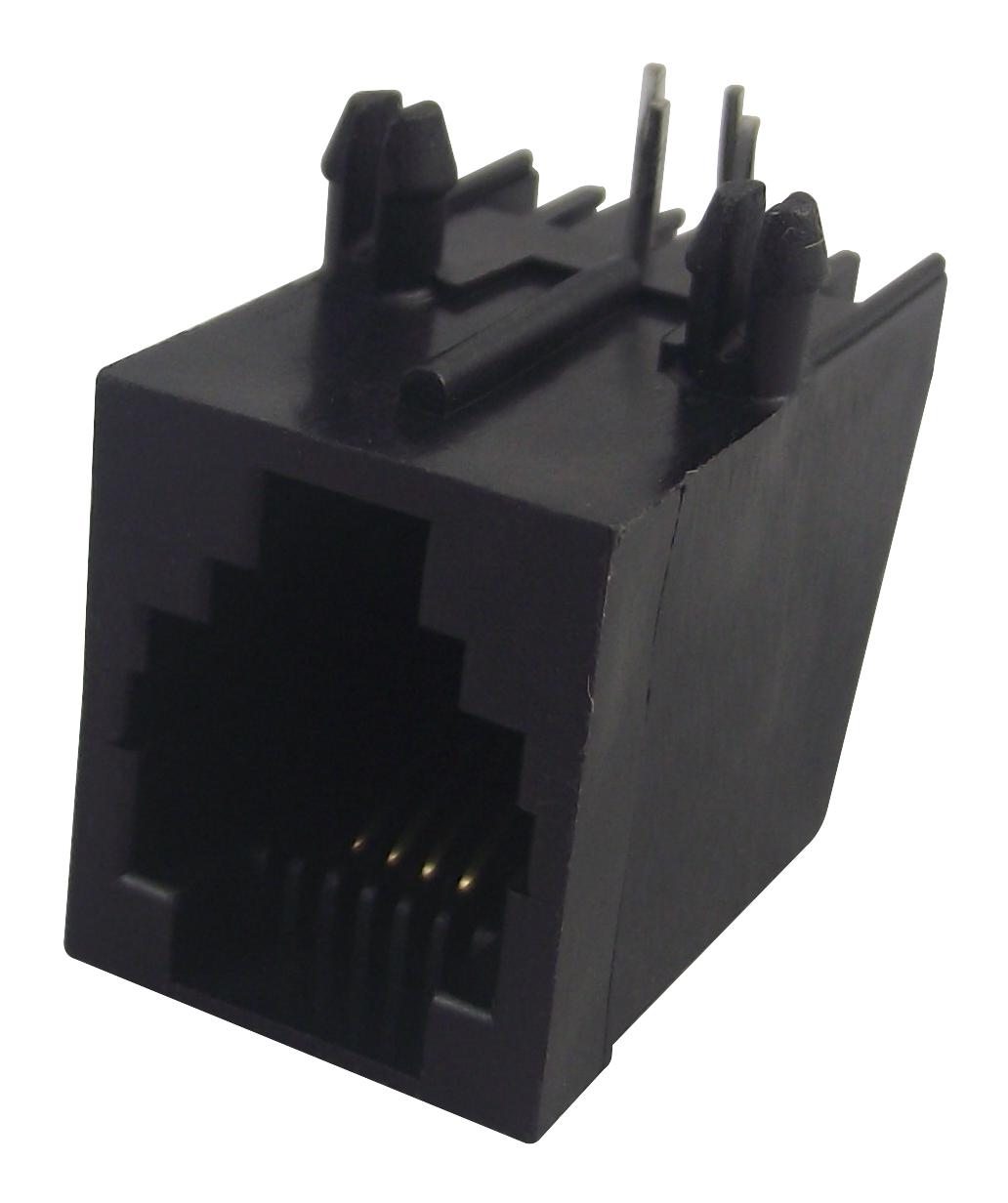 MHRJJ64NFRA SOCKET, RJ11, 6P4C MH CONNECTORS
