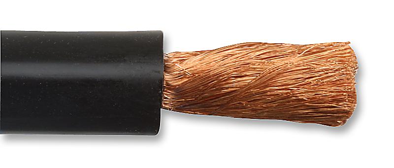 61.7613-21 WIRE, SILICONE, BLACK, 10MM, 10M STAUBLI