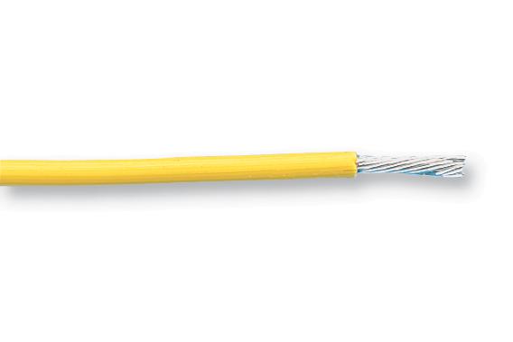 SPC00441A006 100M WIRE, PTFE, A, YELLOW, 7/0.12MM, 100M BRAND REX