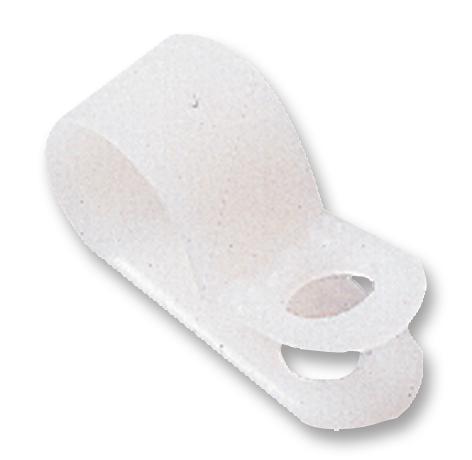 UC-0.5 P CLIP, 4.8MM, PA66, NATURAL, PK100 PRO POWER