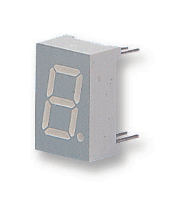 SA52-11EWA DISPLAY, SEVEN SEGMENT, 17.5MM, RED KINGBRIGHT