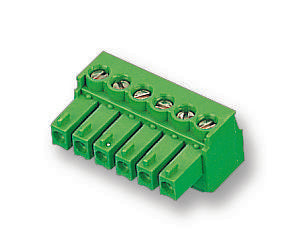 21.1550M/6-E TERMINAL BLOCK, PLUGGABLE, 6POS, 16AWG IMO PRECISION CONTROLS