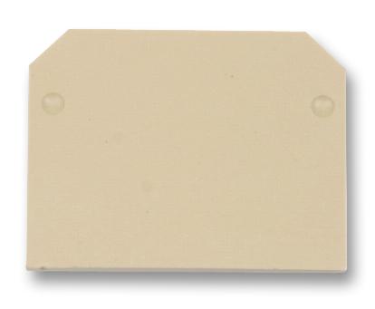 AP 046056 END PLATE, FOR SAK TERMINAL BLOCKS WEIDMULLER