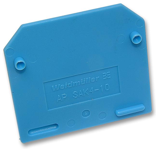011798 AP (SAK4.6) END COVER, BLUE WEIDMULLER