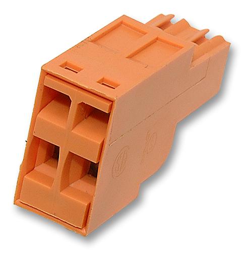 BLZF 3.5/6 TERMINAL BLOCK, PLUGGABLE, 6POS, 14AWG WEIDMULLER