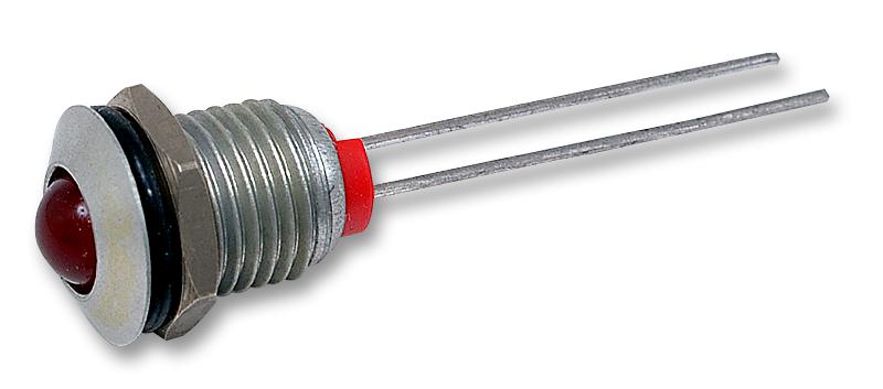 DX1093/RD LED INDICATOR, 5MM, RED BULGIN LIMITED