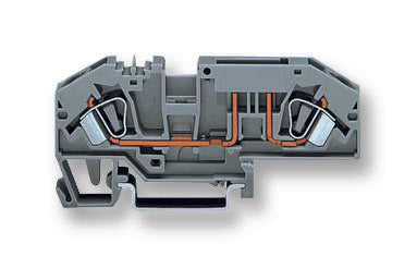 282-696 TERMINAL BLOCK, FUSED, 2POS, 10AWG WAGO