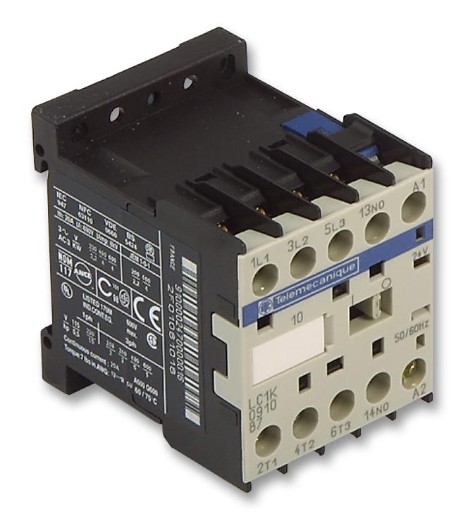 LC1K0910F7 CONTACTOR, 4KW, 110VAC SCHNEIDER ELECTRIC
