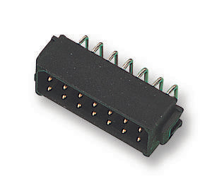 M80-8411442 PLUG, RIGHT ANGLE, 2ROW, 14WAY HARWIN