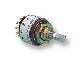 56SD36-01-2-AJN SWITCH, 2POLE, 5 POS GRAYHILL