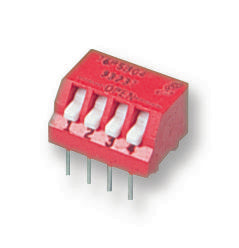 76PSB04T SWITCH, DIL, LEVER, 4WAY GRAYHILL