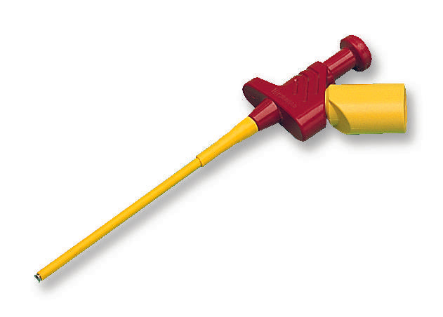 973528101 HOOK, TEST, 4MM, RED, LAS 30 HIRSCHMANN TEST AND MEASUREMENT