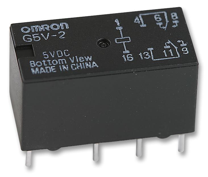 G5V-2   DC3 SIGNAL RELAY, DPDT, 3VDC, 2A, THT OMRON