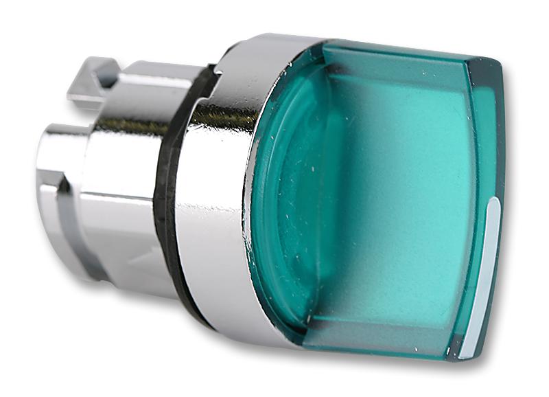 ZB4BK1233 SWITCH HEAD, SELE, 22MM, 2WAY, GREEN SCHNEIDER ELECTRIC