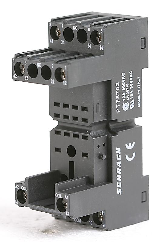 PT78720 SOCKET, FOR PT2 DIN SCREW TERMINAL TE CONNECTIVITY