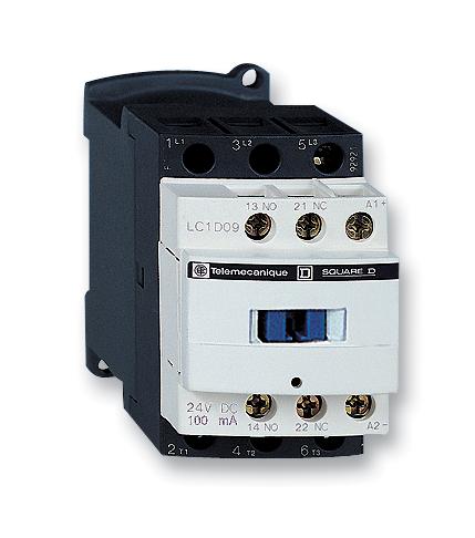 LC1D18BL CONTACTOR, 3NO, 9KW, 24VDC SCHNEIDER ELECTRIC
