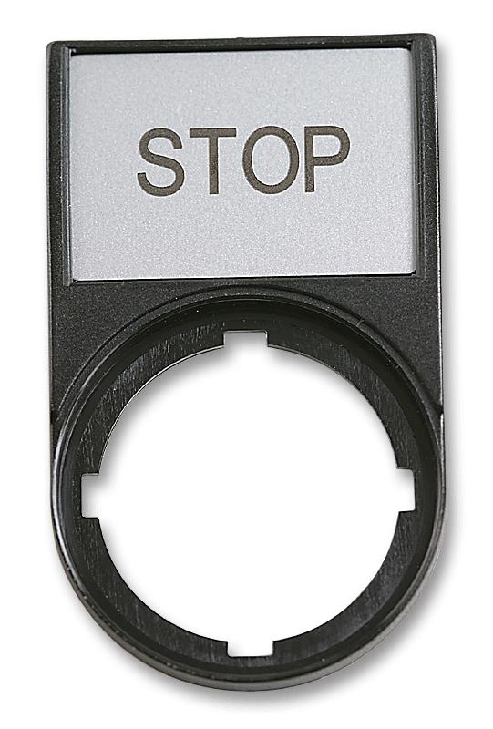 M22S-ST-GB0 LEGEND HOLDER, STOP EATON MOELLER