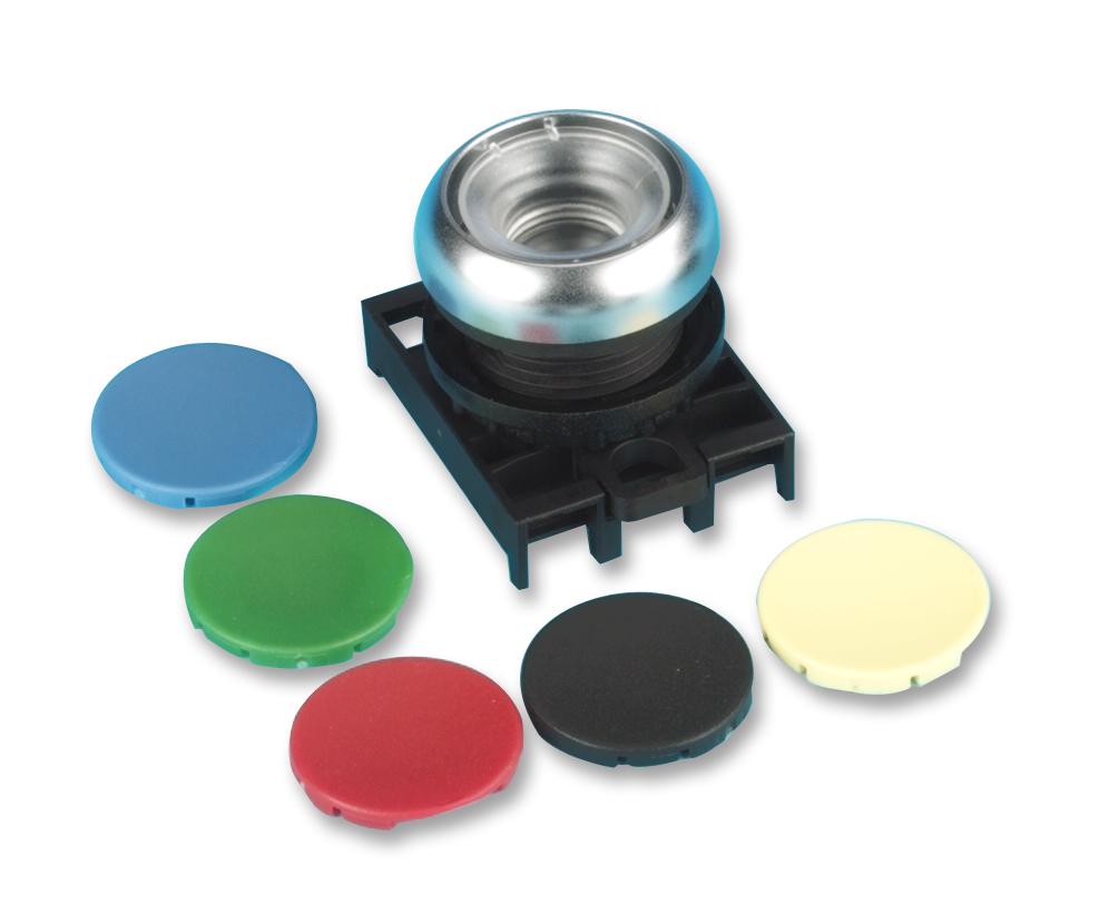 M22DXM22AM22XDS/R/G/Y/B PUSHBUTTON + 5 INSERTS EATON MOELLER