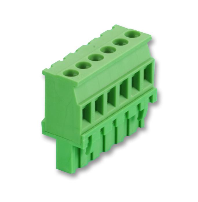 CTB92VG/6R TERMINAL BLOCK, PLUGGABLE, 6POS, 12AWG CAMDENBOSS