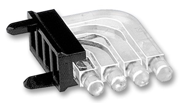 1296.1004. LIGHT  GUIDE, QUADRUPLE, RIGHT ANGLE MENTOR