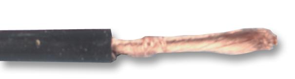 61.7610-21 WIRE, SILICON, BLACK, 2.50MM, 5M STAUBLI