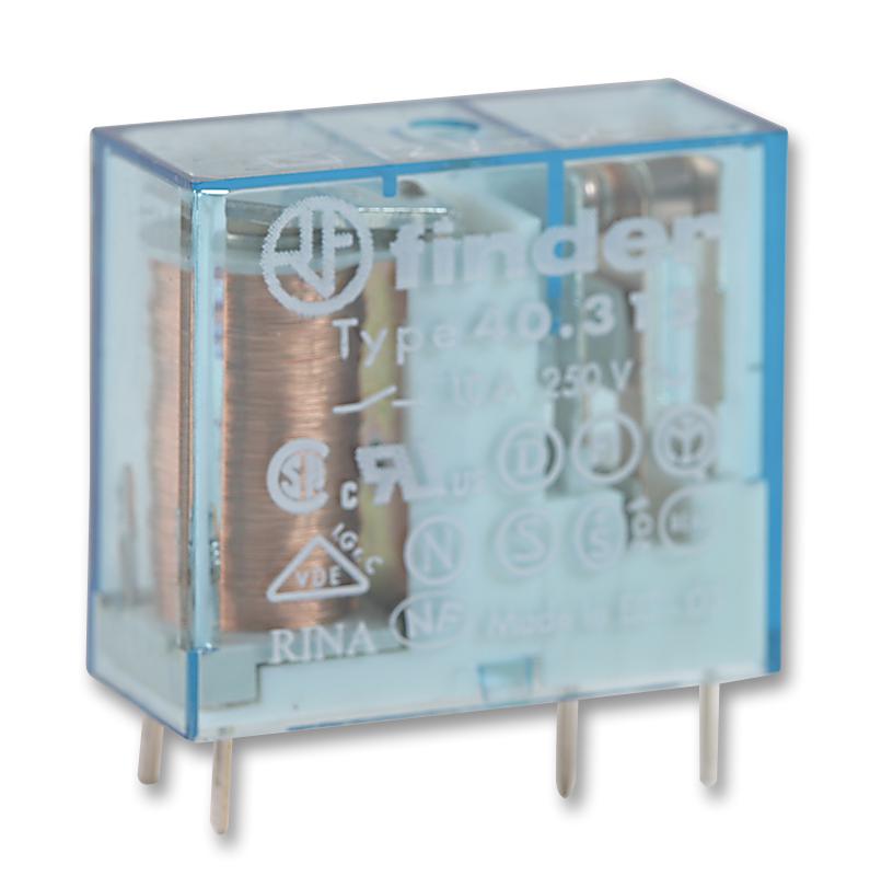 40.31.7.012.0000 RELAY, SPDT, 12VDC, 10A FINDER