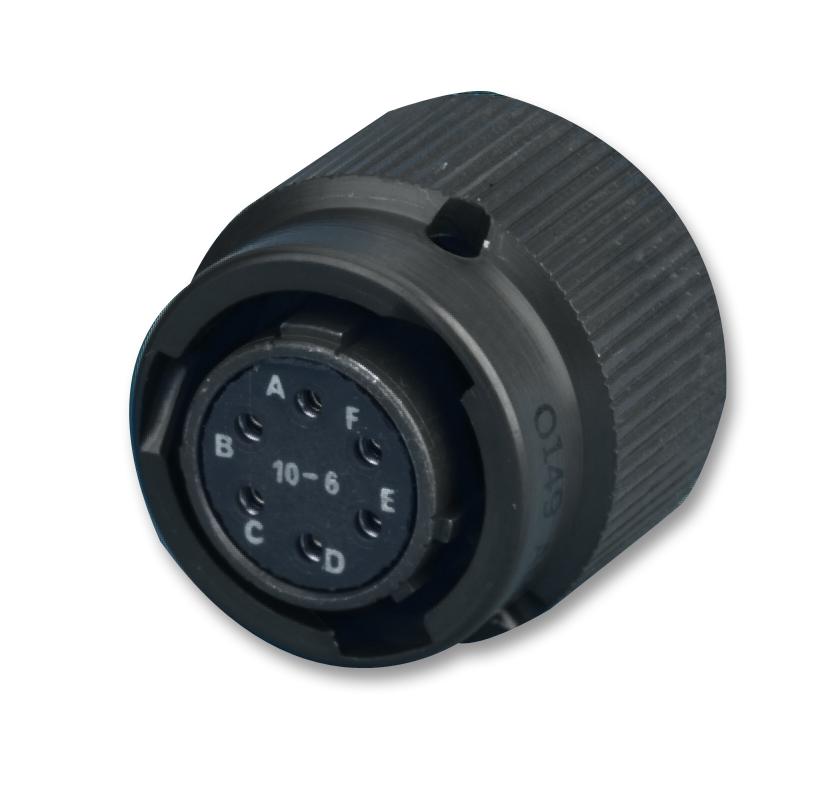 62GB-56T10-06SN SOCKET, FREE, 6WAY AMPHENOL LTD