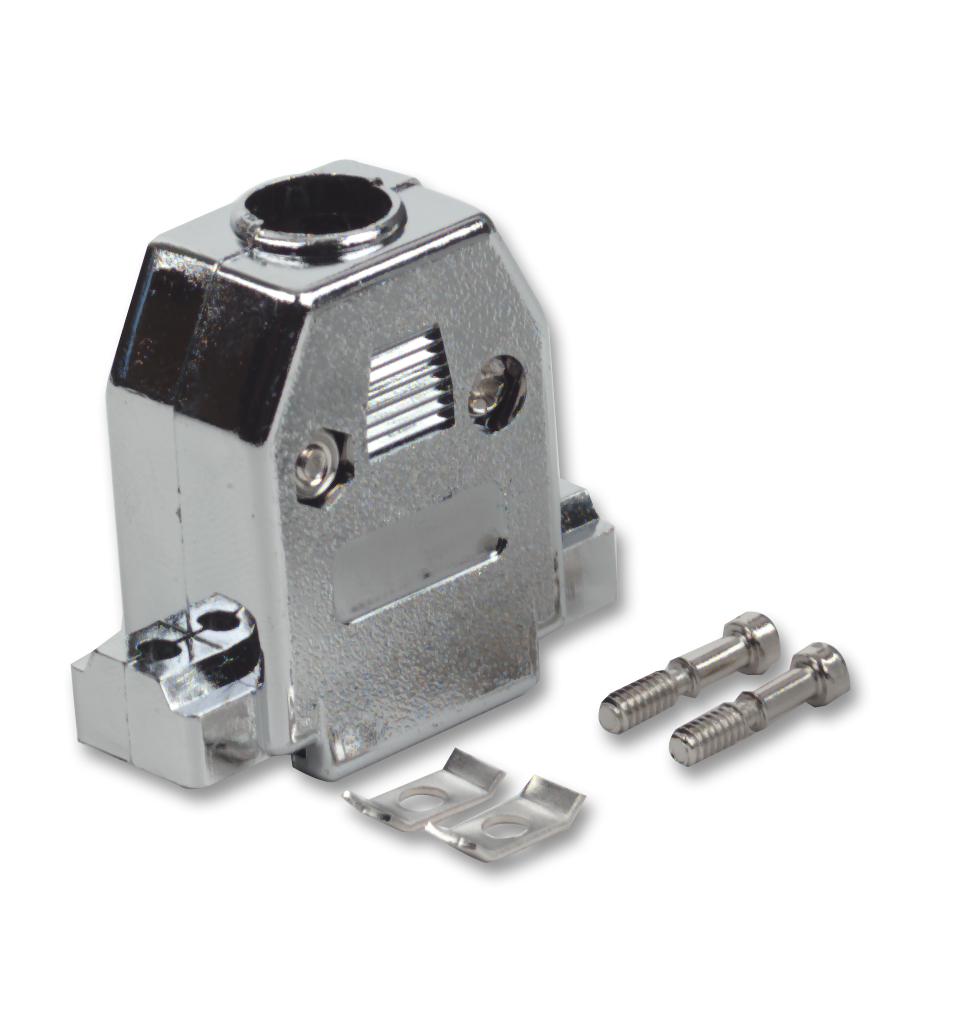 MHCCOV-37SC-MP BACKSHELL, D, METALLISED, 37WAY MH CONNECTORS