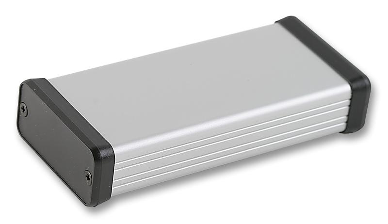 1455C1202 ENCLOSURE, UNFINISHED, BLK END PLATE HAMMOND