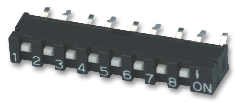 SIP-08T SWITCH, SIP, 8WAY MULTICOMP PRO