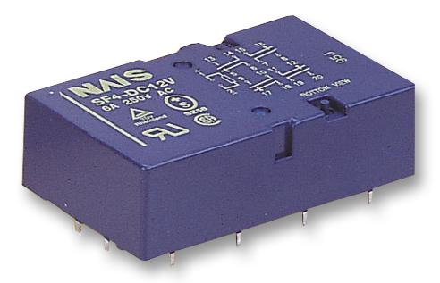 SF4D-DC24V RELAY, SAFETY, 4PST-NO, NC, 250VAC, 6A PANASONIC