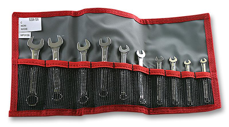39.JE10T SPANNER SET, 10PC FACOM