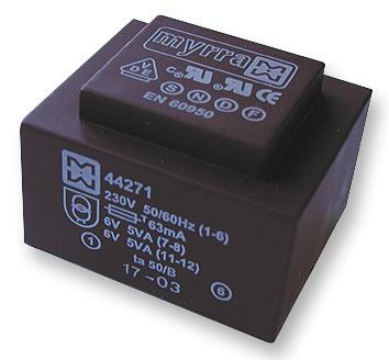 44267 TRANSFORMER 10VA 12V MYRRA