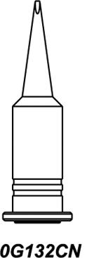 0G132CN CHISEL TIP, FOR 130 SERIES, 1.0MM ERSA