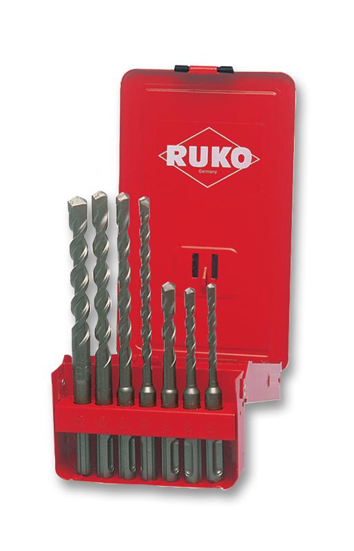 205246 HAMMER DRILL SET, SDS PLUS RUKO