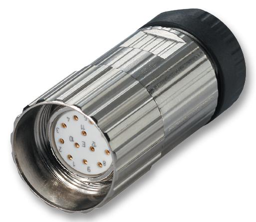 8.0000 5012.0000 CONNECTOR, 12PIN, FOR 58-ENCODER KUEBLER