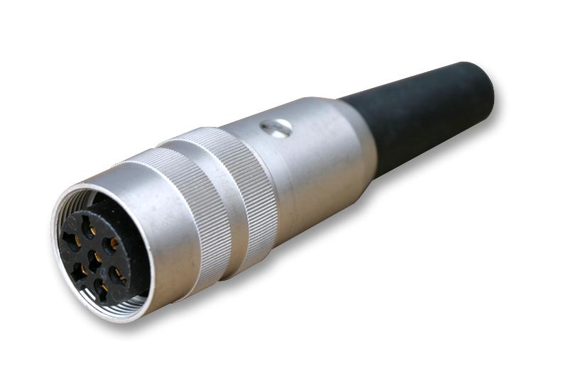 KV70 SOCKET, DIN, STRAIGHT, 7WAY LUMBERG