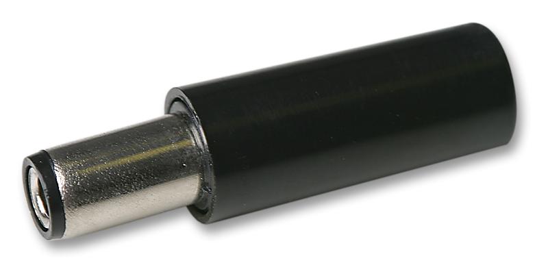 NES/J 25 BLACK PLUG, LOW VOLTAGE, 2.5MM LUMBERG