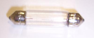 R264 FESTOON LAMP, R264 12V 10W 11X44MM RING