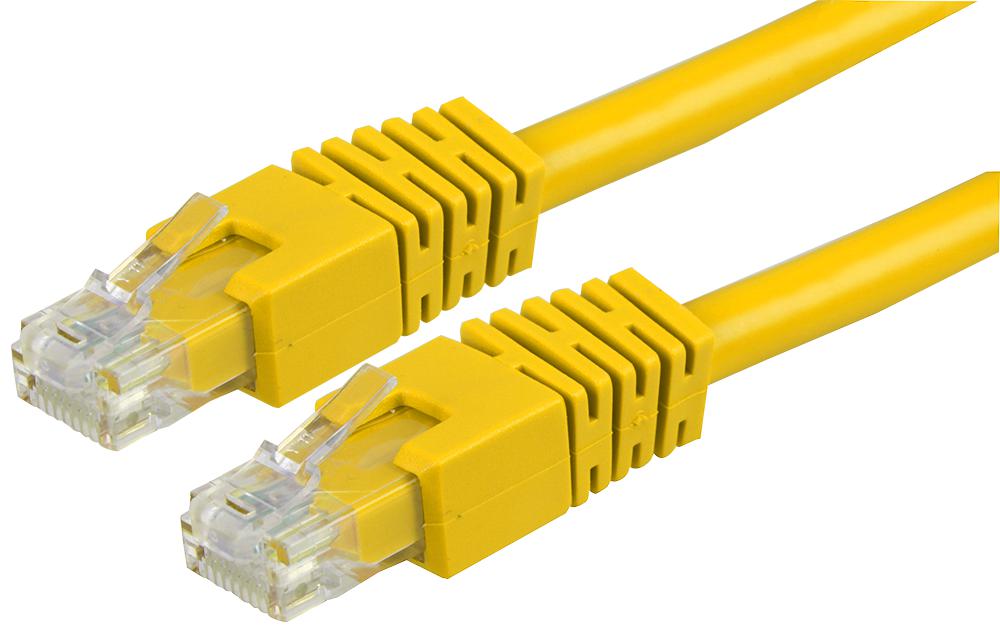 PS11169 PATCH CORD, RJ45 PLUG, CAT6, 30M, YELLOW PRO SIGNAL