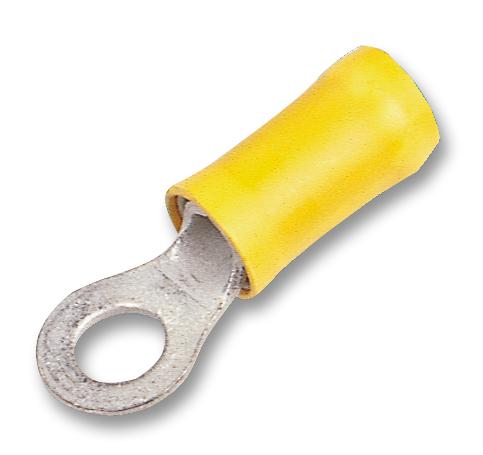 36161 CRIMP TERMINAL, RING, 4.5MM, YELLOW AMP - TE CONNECTIVITY