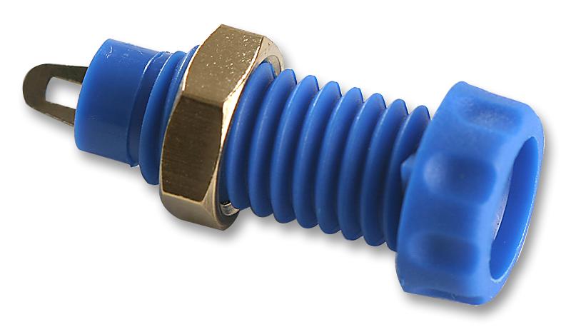 S14-BLUE SOCKET, 4MM, PANEL CLIFF ELECTRONIC COMPONENTS