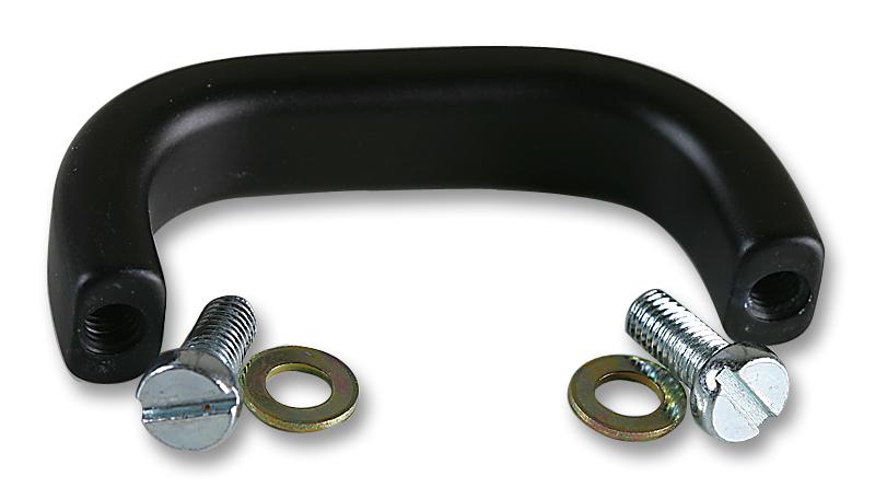 3277.1003 HANDLE, ALUMINIUM, 100MM CTRS, BLACK MENTOR