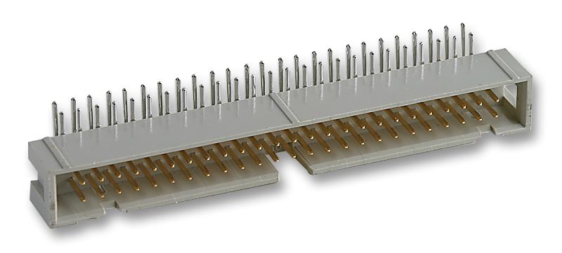 09 18 564 6323 HEADER, RIGHT ANGLE, 64WAY HARTING