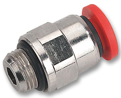 C02250618 STRAIGHT STEM ADAPTOR, 6MMX1/8 NORGREN