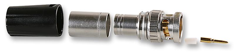 NBLC75BVZ17. RF COAXIAL, BNC, STRAIGHT PLUG, 75OHM NEUTRIK